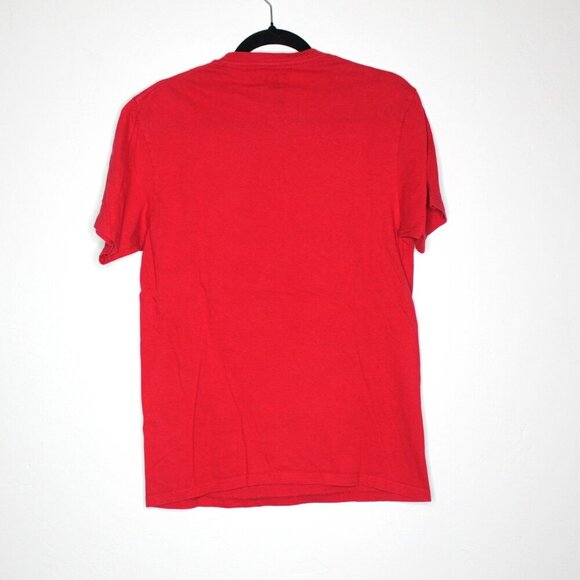 Fox Racing Red T-shirt Size Medium 100% Cotton - Picture 2 of 4